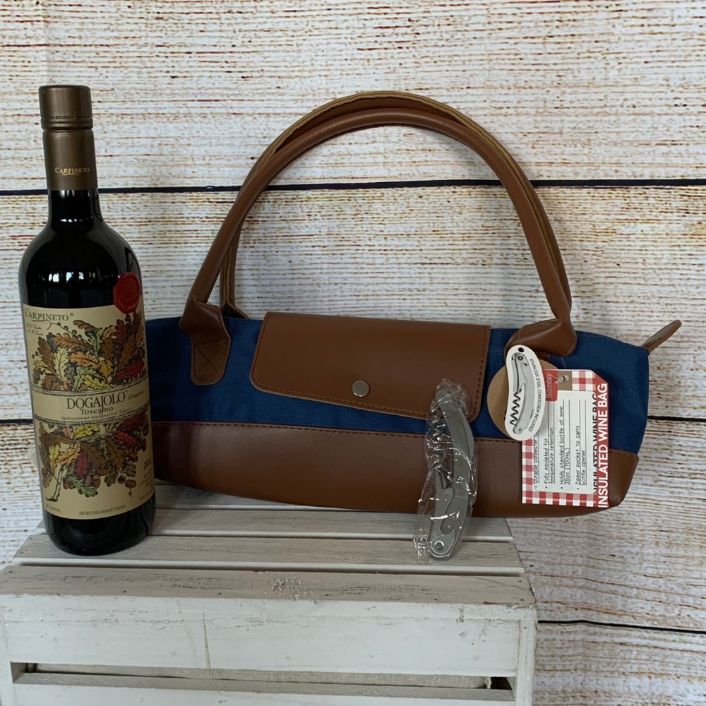 Samba Insulated Wine Bag w/ opener